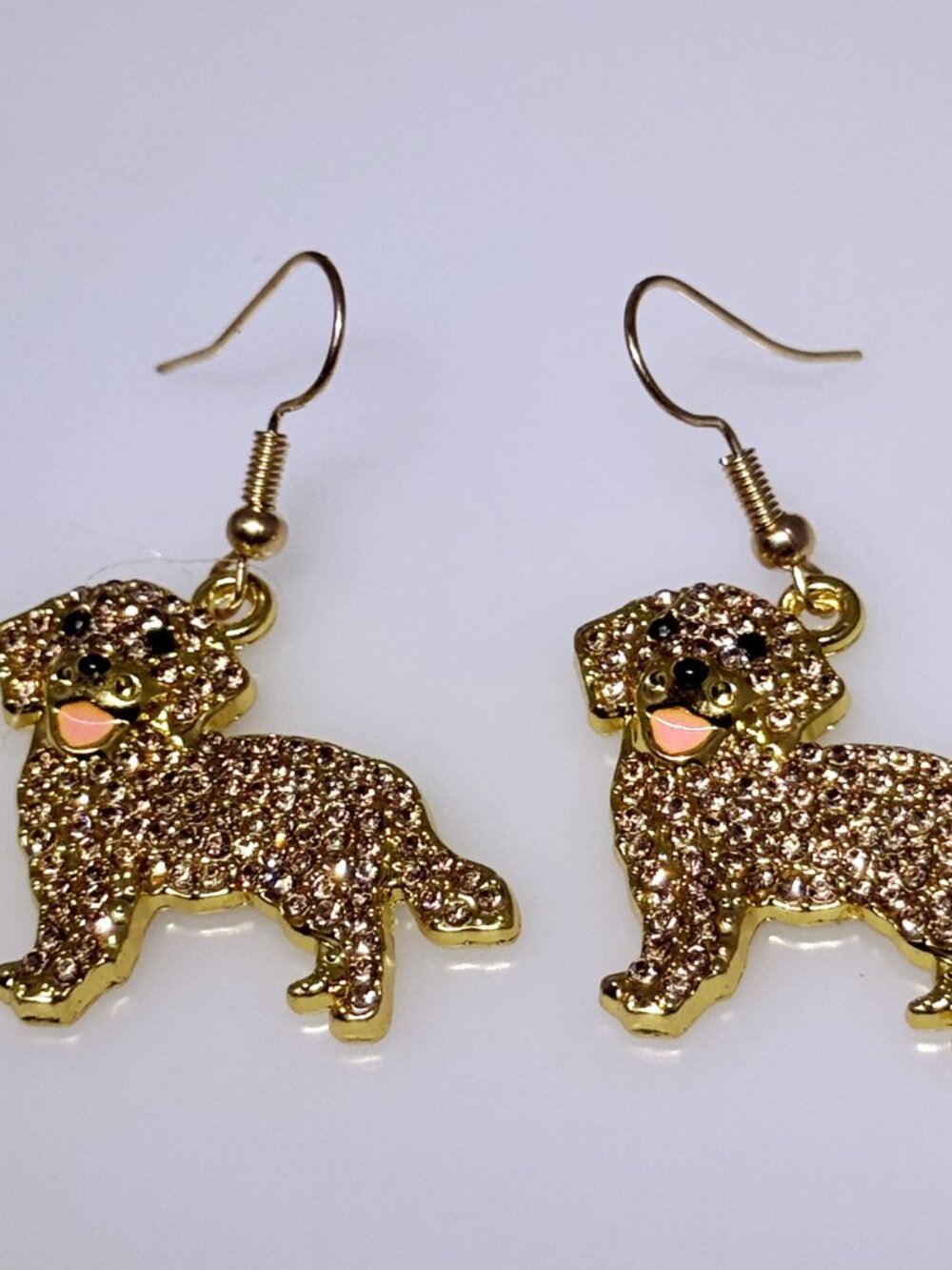 Jewelry set, Golden Retriever, earrings and necklace - Picture 5 of 8